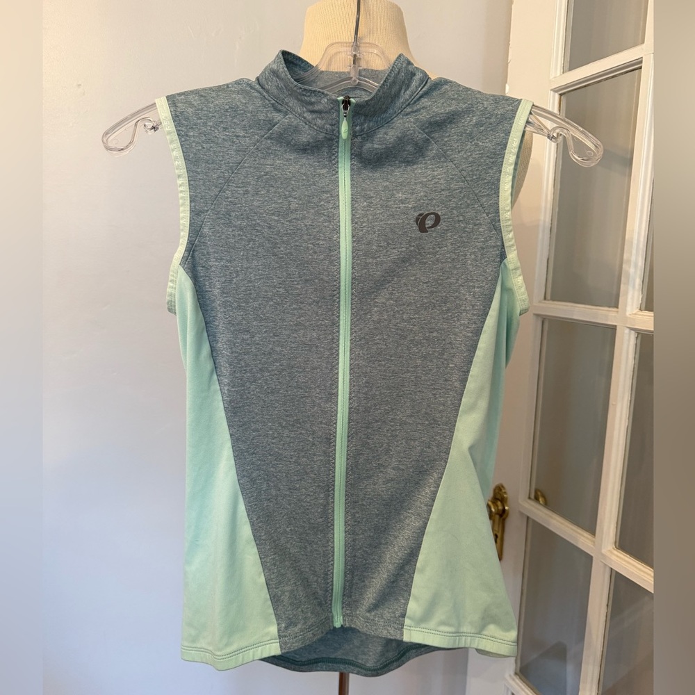 Pearl Izumi Women's Sleeveless Jersey - Blue and Mint